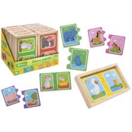 Giochi PUZZLE IN LEGNO ANIMALI 