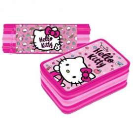 DM 26 - Hello Kitty - ASTUCCIO 3 ZIP HELLO KITTY