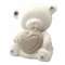 *OFFERTA ORSETTO C/CUORE E STRASS CELESTE 7cm