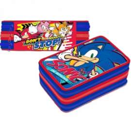 DM 26 - Sonic - ASTUCCIO 3 ZIP SONIC