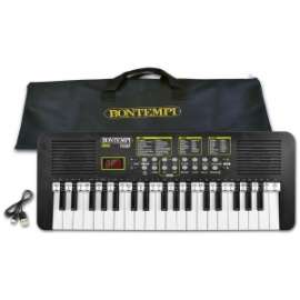 MELODICA  - Bontempi-Scuola- TASTIERA  ELETTRONICA  37tasti  3787  b. Litio + CUSTODIA