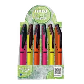 tintaUNITA GLOW - DISPLAY 24 MINI PENNE TOUCH - INK BLU .PE25 