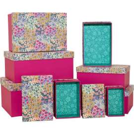 Scatoler Regalo SET 10 SCATOLE FANTASIA GARDEN