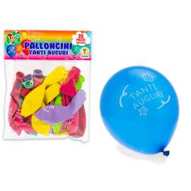 Party PALLONCINI COLORATI TANTI AUGURI 