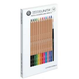 PASTELLI tintaUNITA 4.2 ACQUERELLABILI 12 colori .63405