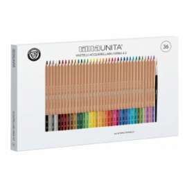 PASTELLI tintaUNITA 4.2 ACQUERELLABILI 36 colori .63407