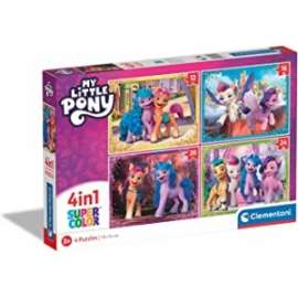 Giochi PUZZLE - 4 IN 1 - LITTLE PONY