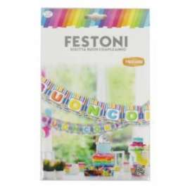 Festone Buon Compleanno Multicolor