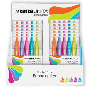 Penne colorate Tinta Unita Punta 1,6mm - Cf. 5pz