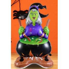 Halloween PALLONCINO STREGA 