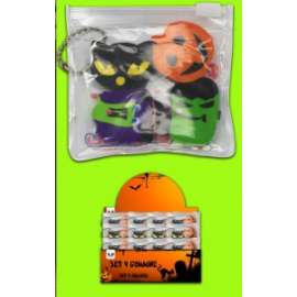 Halloween GOMMINE IN BLISTER SET 4pz