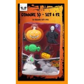 Halloween GOMMINE 3D SET 6pz