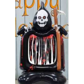 Halloween PALLONCINO TESCHIO 