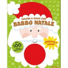 Libri EDICART - COLORA E GIOCA -BABBO NATALE