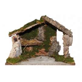 PRESEPE CAPANNA VUOTA 32x18x23cm