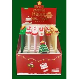 PENNA GEL NATALE FAT DECORATION