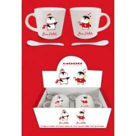 TAZZINE PINGUINI Set 2pz