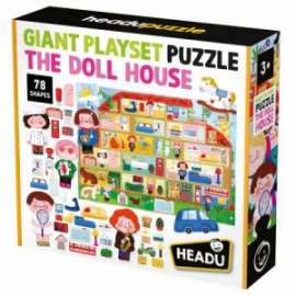 Giochi GIANT PLAYSET PUZZLE THE DOLL HOUSE