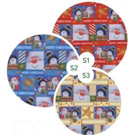 Buste PPL Natale 45x65cm ASSORTIMENTO S BAMBINI conf.100pz