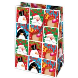 Shopper Natale SMILE 50x70x18 