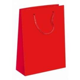 Shopper Regalo ELEGANT 13x6x16 ROSSO conf.10pz  