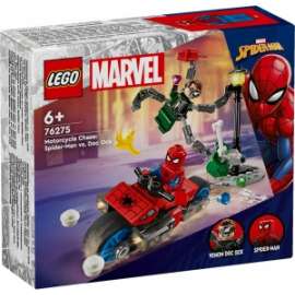 Giochi LEGO MARVEL- 76275 - INSEGUIMENTO SULLA MOTO SPIDER-MAN vs DOC OCK