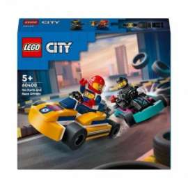 Giochi LEGO City - 60400 - GO-KART E PILOTI