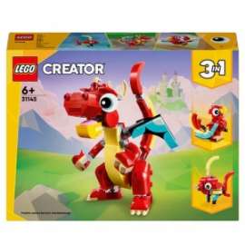 Giochi LEGO Creator - 31145 - DRAGO ROSSO