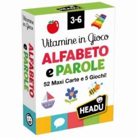 Giochi CARTE VITAMINE IN GIOCO ALFABETO & PAROLE