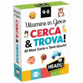 Giochi CARTE VITAMINE IN GIOCO CERCA & TROVA