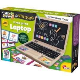 Giochi CAROTINA  GLI UTILISSIMI PRIMO LAPTOP DI LEGNO