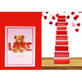 San Valentino SET 10 SCATOLE REGALO LOVE BEARS