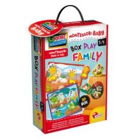 Giochi MONTESSORI BABY BOX PLAY FAMILY