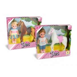 Giochi MINI DEA BAMBOLINA CON CAVALLO