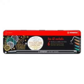 Pennarelli STABILO® Pen 68 metallic