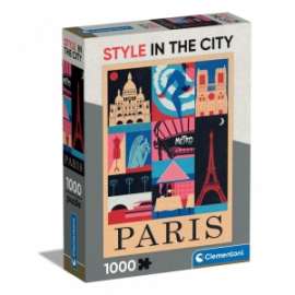 Giochi PUZZLE - 1000 -  STYLE IN THE CITY PARIS