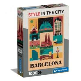 Giochi PUZZLE - 1000 -  STYLE IN THE CITY BARCELLONA