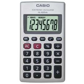 Calcolatrice Tascabile CASIO HL-820VA
