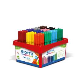 Pennarello Giotto Turbo Color Schoolpack 144 pz