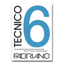 ALBUM FABRIANO TECNICO 6 29,7x42 20fg L/R  220gr. RUVIDO