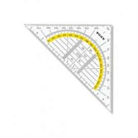 SQUADRA GEOMETRICA SENZA IMPUGNATURA  cm 16 - GEO300SS