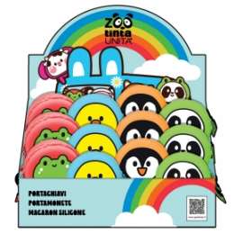 DISPLAY tintaUNITA ZOO 12 BUSTE MACARONS SILICONE .AI24 