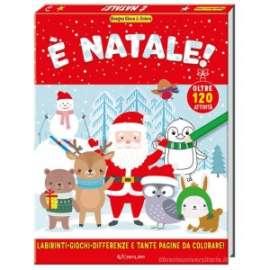Libri EDICART - DISEGNA GIOCA & COLORA  - E' NATALE