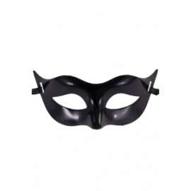 Halloween MASCHERA FARFALLA NERA IN PLASTICA