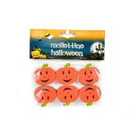 Halloween MOLLETTE ZUCCA FELTRO 6pz