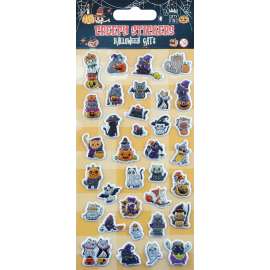 Halloween STICKERS CATS