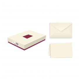 Biglietti doppi f.to12x18cm REGINA conf.50pz