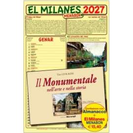 CALENDARIO EL MILANES MENABON 2027 c/ almanacco