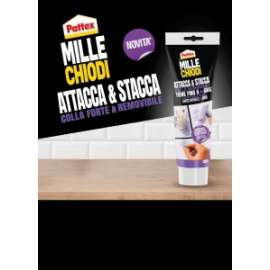 COLLA PATTEX REMOVIBILE MILLECHIODI forte 44g   