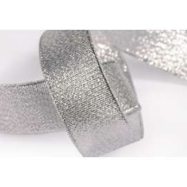NASTRO METAL ARGENTO 25mm x 50mt